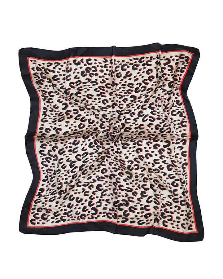 PAÑUELO ANIMAL PRINT ROJO