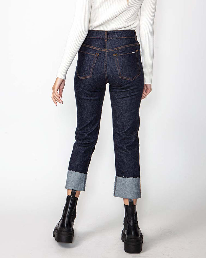 Jeans recto julieta raw