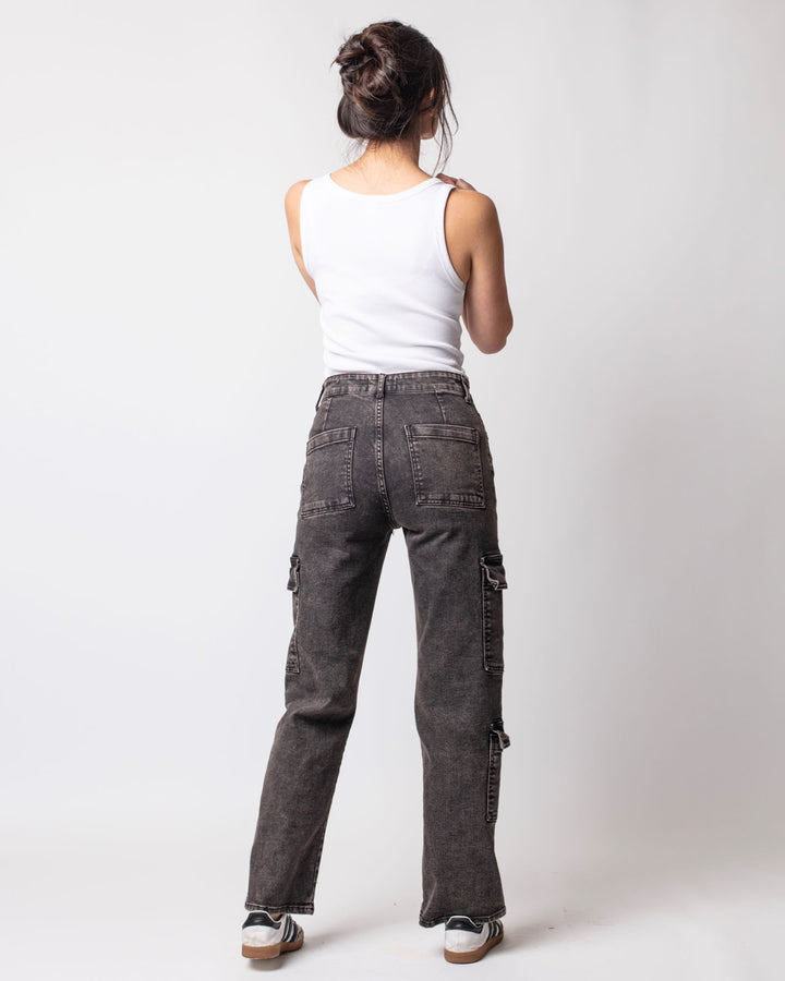 Jeans Cargo Matizado