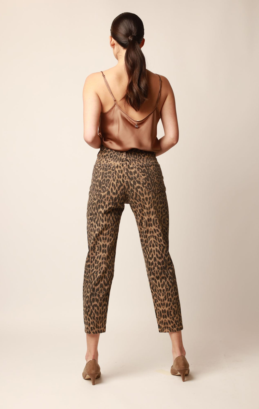 Jeans Mom Estampado Animal Print