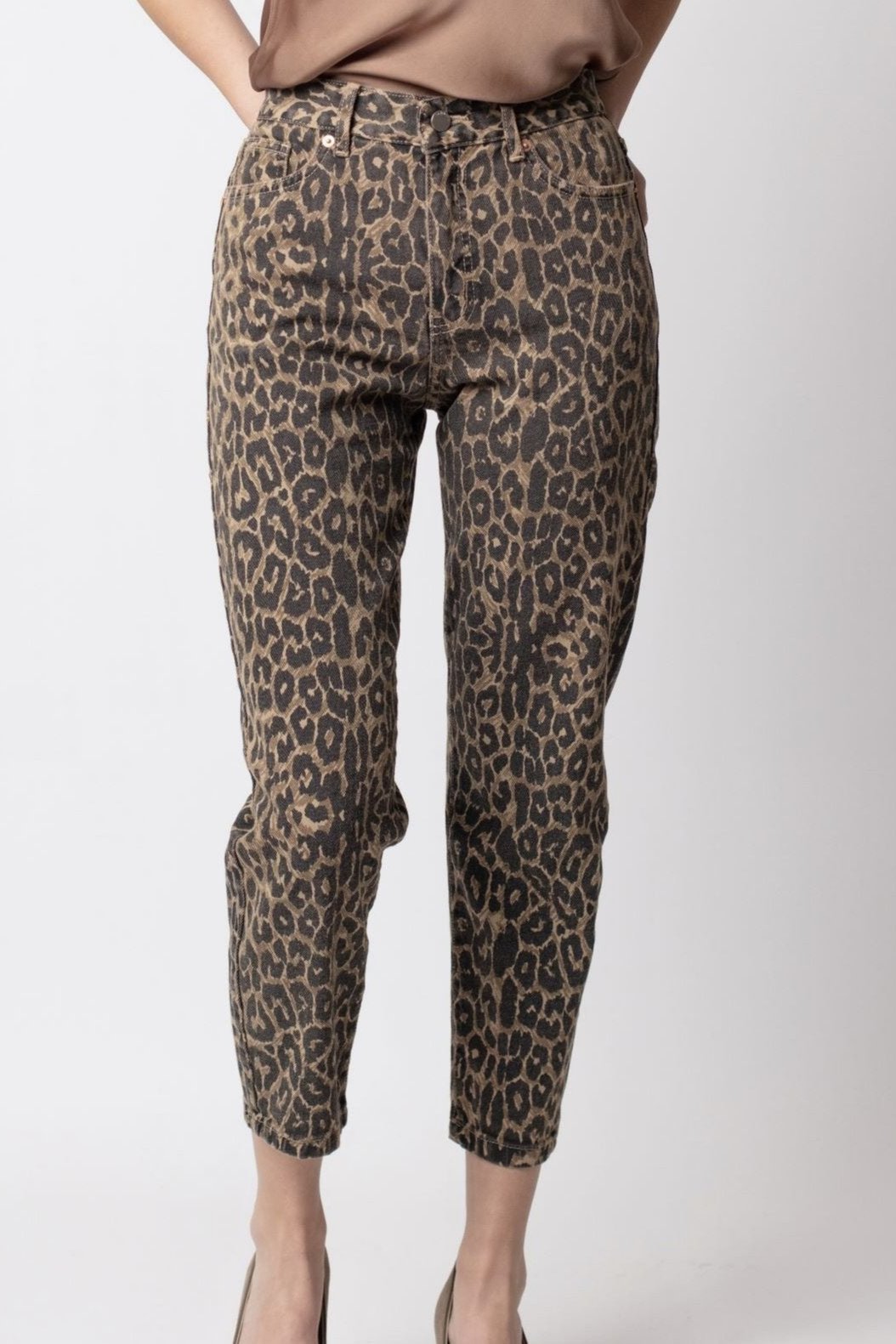 Jeans Mom Estampado Animal Print