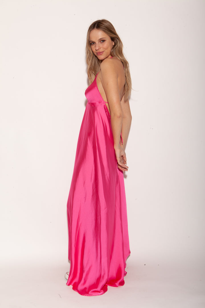 Vestido lia fucsia