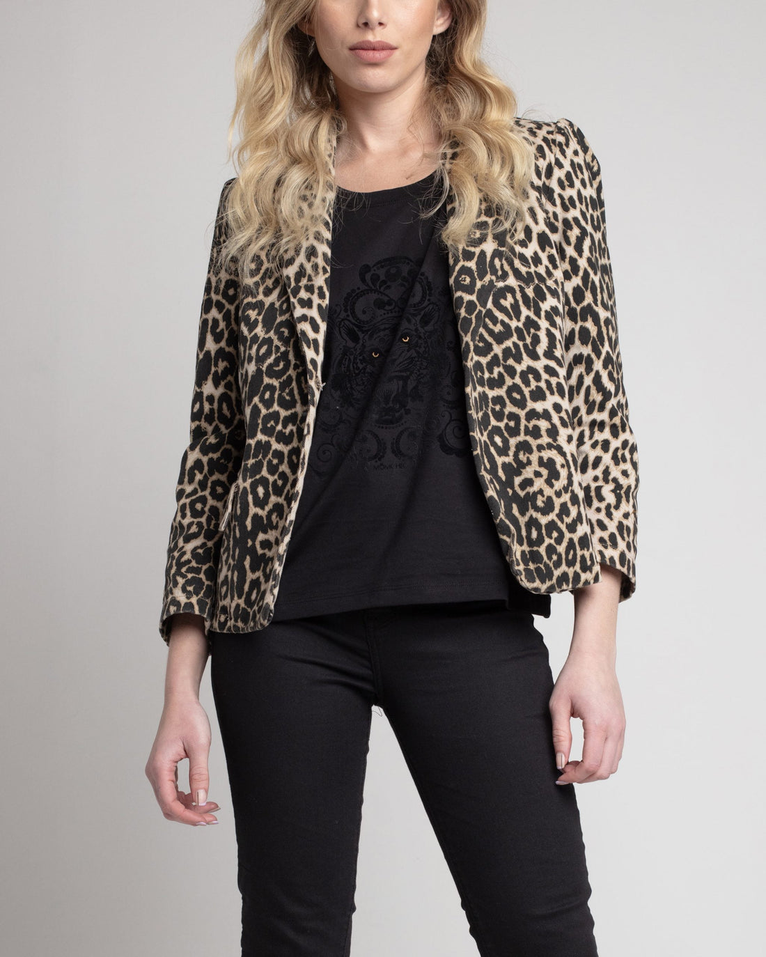 Bleazer Estampado Animal Print