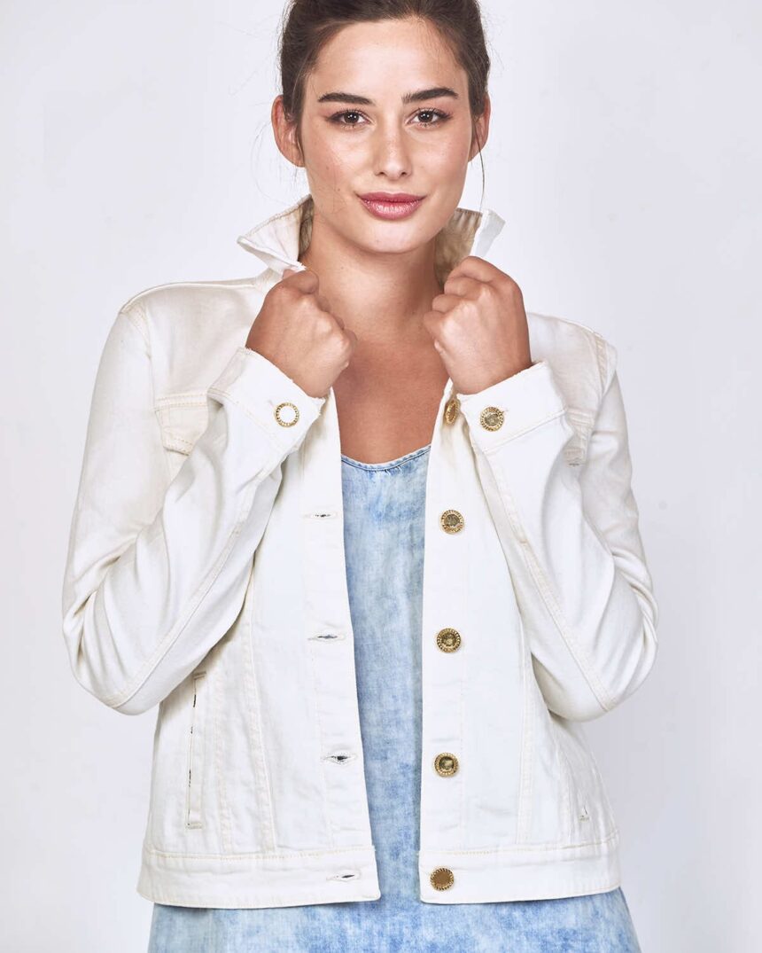 Chaqueta Hilda Blanca