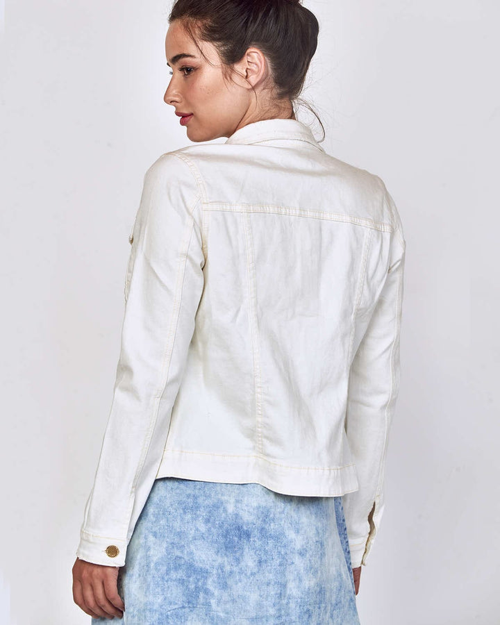 Chaqueta Hilda Blanca