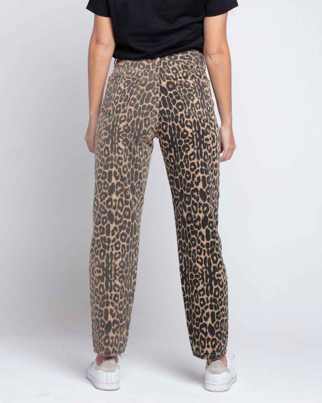 Jeans Mom Estampado Animal Print