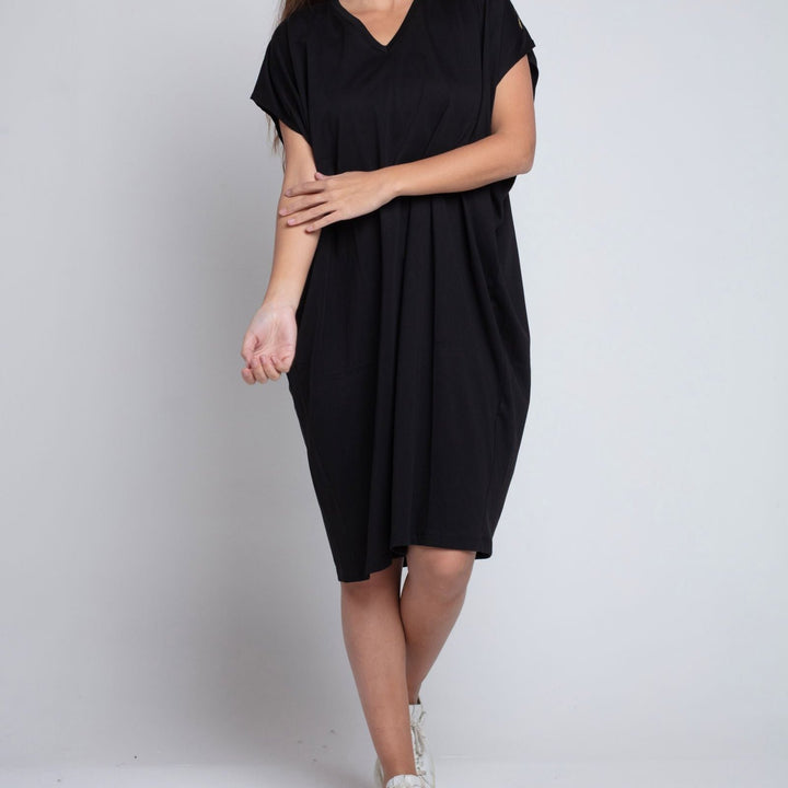 Vestido Midi Negro