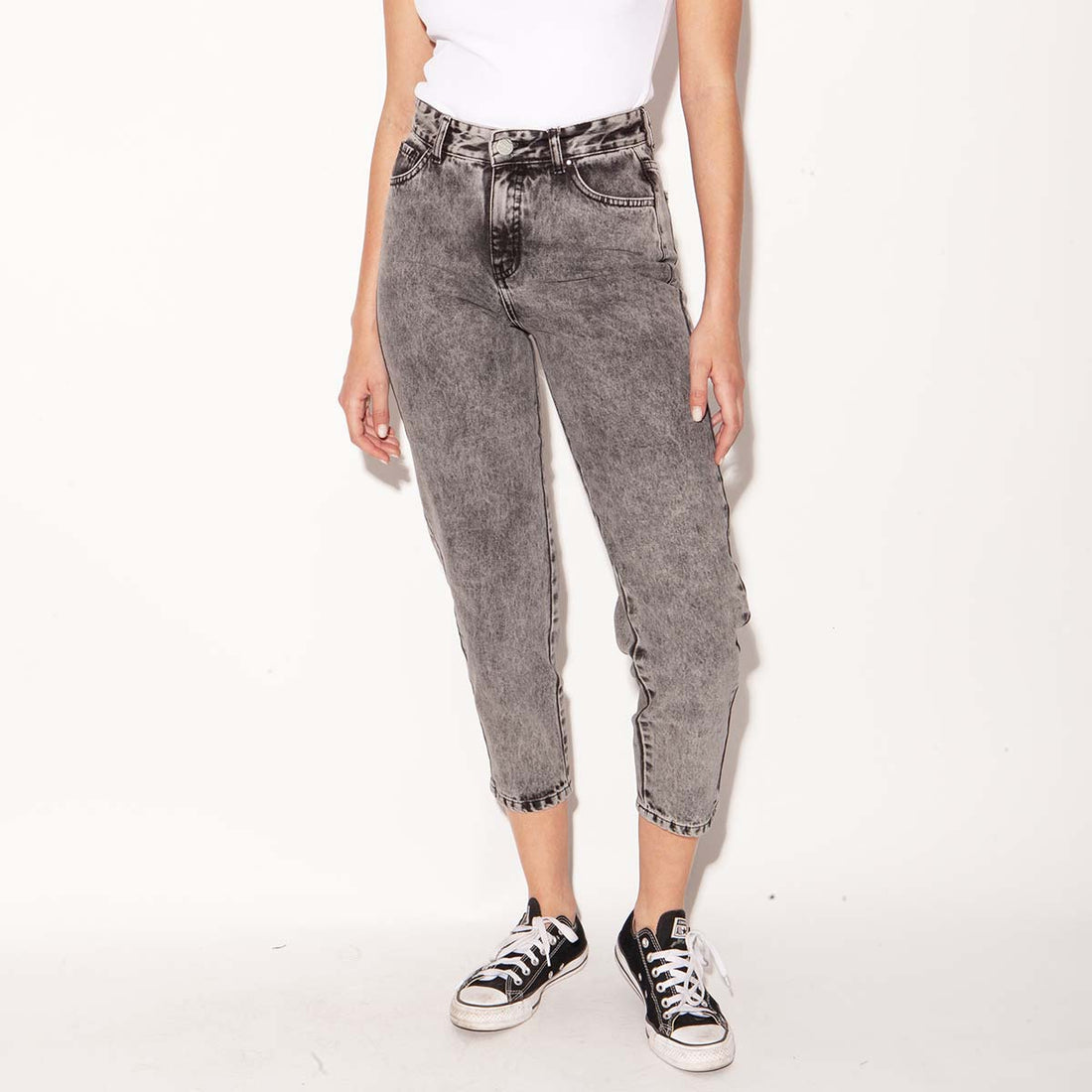 Jeans  Mom  Olivia Gris